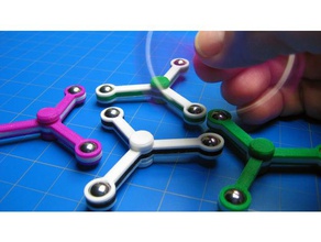 fidget spinner toy mechanical toys ball bearing blender 3d everydaycarry hand 3d print model - Mito3D