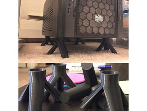 cooler master elite 130 caso os pés computador 3d print model - Mito3D