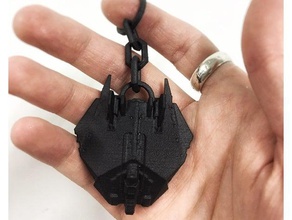 elite dangerous asp explorer personalizzati portachiavi i keychain sci-fi scifi spazio astronave 3d print model - Mito3D