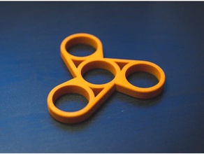 askew toys & games edc spinner toy fidget hand 3d print model - Mito3D