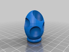 rubbing egg 3d printing fiddle toy fidget 3d print model - Mito3D