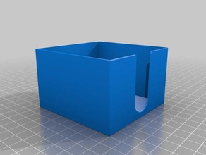 post-it holder organization 3d print model - Mito3D