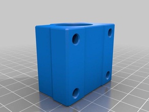 scs-12uu travesseiro rolamento de blocos Impressora 3d peças linear lm12uu pillow block sc12uu 3d print model - Mito3D