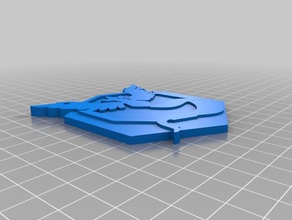 pokemon rozeti sanat 3d print model - Mito3D