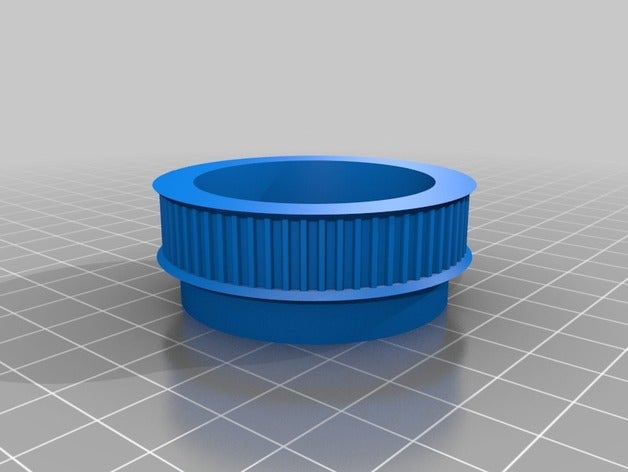 t2 5 pulley 10mm 65 teeth 3d printer parts customized 3D print model - Mito3D