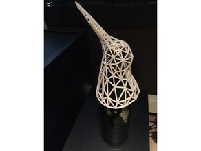 Flasche bird head skeleton 3d print model - Mito3D
