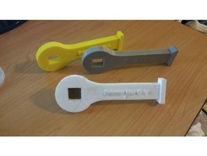 plug wrench 15mm hand-Werkzeuge 3d print model - Mito3D