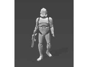 fase 2 clone trooper armatura tuta modello La stampa 3d 3d print model - Mito3D