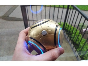 zenyatta l'orbe de la destruction accessoires jeu balle cosplay orb orbe overwatch prop sphère 3d print model - Mito3D