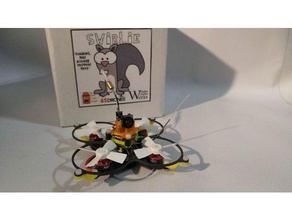 swirlie - 64mm pico-taille brushless quad r c véhicules doinker emax femto fpv furieux inductrix micro quadricoptère rotorx court crayon minuscule whoop 3d print model - Mito3D
