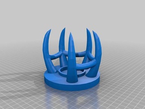 base in vetro sculture 3d print model - Mito3D