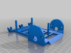 28byj-48 robot chassis wip 3d printing 3d print model - Mito3D