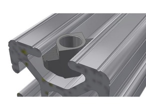 8020-1010 m5 t-nut buildings & structures 8020 1010 aluminum extrusion hardware nut 3d print model - Mito3D