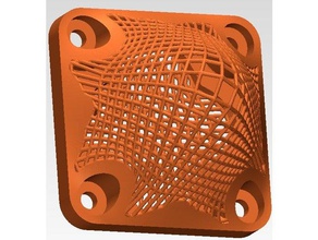enrejado de la parte mecánica diy celosía 3d print model - Mito3D