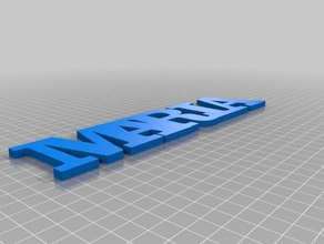 maria-5mm sculptures customized 3d print model - Mito3D