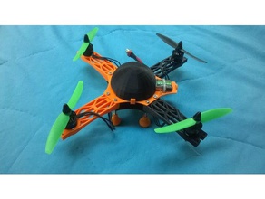 minimx r c veículos diydrones drone drones quad quadcopter quadrocopter 3d print model - Mito3D