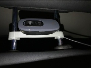 Genius c270 webcam araba kafalık direkleri Otomotiv monte edin openscad outback subaru 3d print model - Mito3D