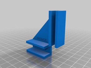 surface pro 3 keyboard bracket computer 3d print model - Mito3D