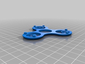 Sonne-Mond-fidget spinner 13mm ss-Kugellager hobby fidget 3d print model - Mito3D