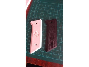 kjw ruger mki grips umbrella uss edition airsoft pistol sport & outdoors 3d print model - Mito3D