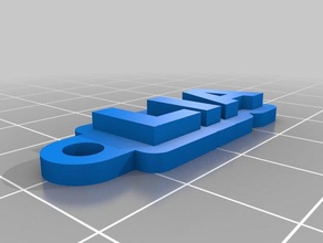 rahel Anahtarlık özelleştirilmiş 3d print model - Mito3D