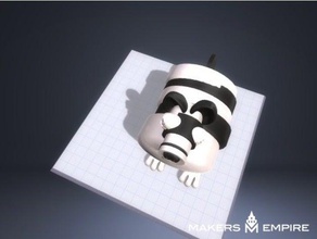 zebra a arte 3d print model - Mito3D