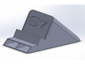 passive amp samsung s7 spigen case 3d printing 3d print model - Mito3D