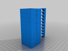 temp calibrationtower 3d printing tests 3d print model - Mito3D