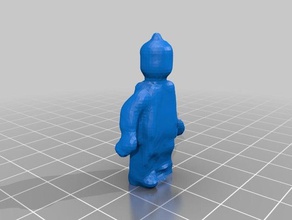 lego minifigure tarama ve kopyaları 3d print model - Mito3D