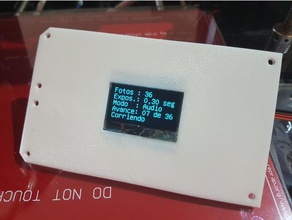 painel de controle con botones potenci metro y oled 128 x 64 eletrônica 3d print model - Mito3D