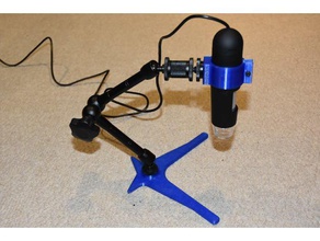 usb microscope stand L'impression 3d support d'appareil-photo 3d print model - Mito3D