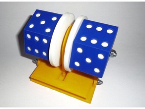dice won't roll off table toys & games 3d print model - Mito3D