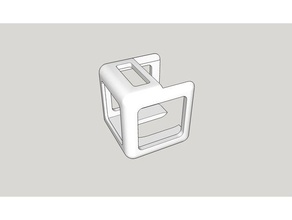 lume cube diffusion housing witn vents camera 3d print model - Mito3D