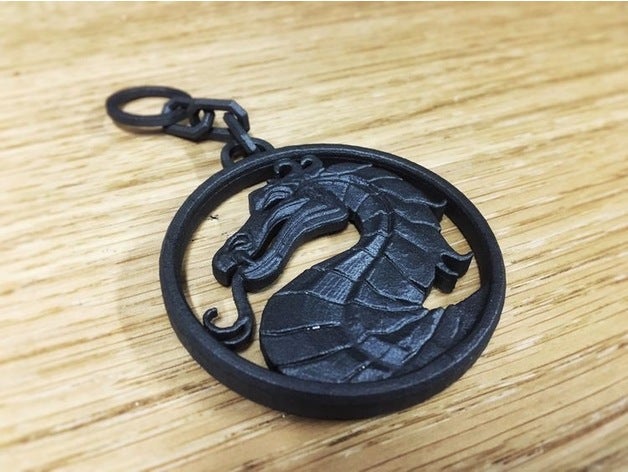 mortal kombat llaveros llavero mk9 3D print model - Mito3D