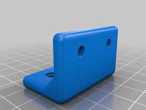 soporte de ángulo las piezas repuesto 3d print model - Mito3D
