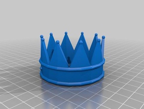my customized crown generator accessories 3d print model - Mito3D