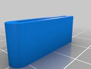 personalizável, o cabo de fita clipe eletrônica 3d print model - Mito3D