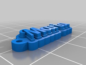 maria chaveiros personalizado 3d print model - Mito3D