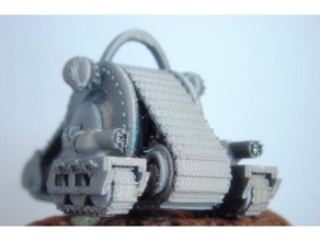 tanque droide las esculturas 3d print model - Mito3D