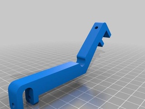 el filamento de la cola del brazo Impresora 3d accesorios soporte bobina 3d print model - Mito3D