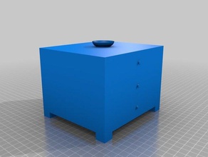 drawer household table 3d print model - Mito3D
