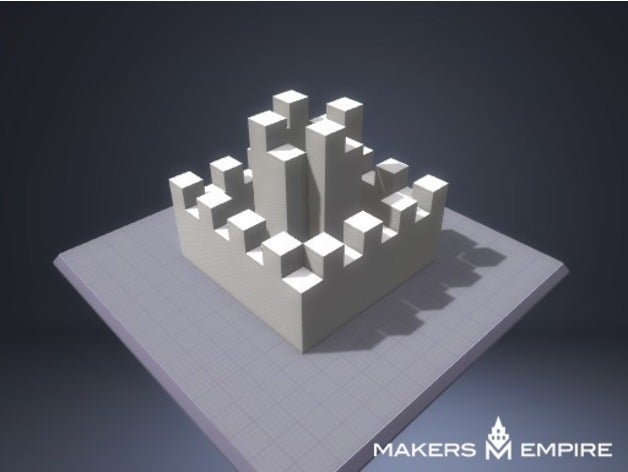 white castle art 3D print model - Mito3D