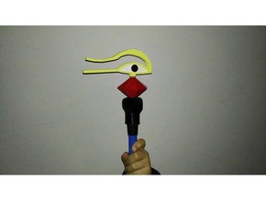 egyptian scepter carnival egypt 3d print model - Mito3D
