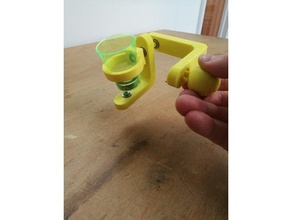 unspillable impossible shot food & drink drinking games gimbal justforfun 3d print model - Mito3D