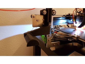2020 kuyruk tutucu 3d yazıcı aksesuarları alüminyum filaman biriktirme filament spoolholder makara monte edin standı tarantula tevo 3d print model - Mito3D