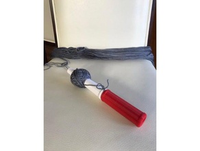 nostepinne dévidoir à fil des outils main le crochet de tricot enrouleur 3d print model - Mito3D
