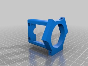 101hero printhead carrier e3d 3d printer parts 3d print model - Mito3D
