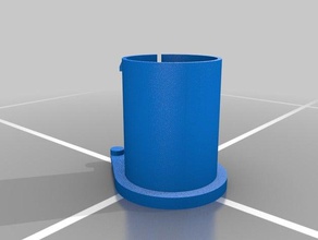 lincoln soldador de 10 libras cola adaptador La impresión en 3d el mig la bobina 3d print model - Mito3D