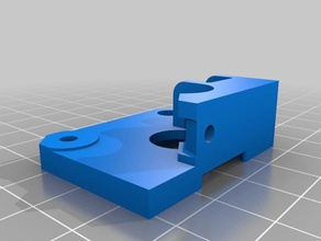 hictop prusa i3 extruder mount-Hebel einstellbar 3d-Drucker-Extrudern Hebel Spannung 3d print model - Mito3D