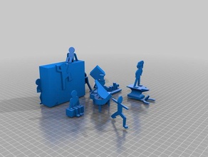 Menschen 3d-drucken 3d print model - Mito3D